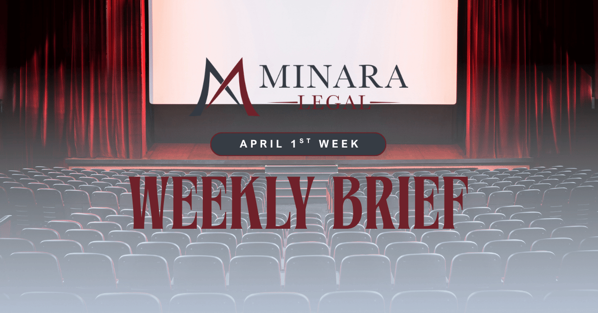 April 1st Week Weekly Brief