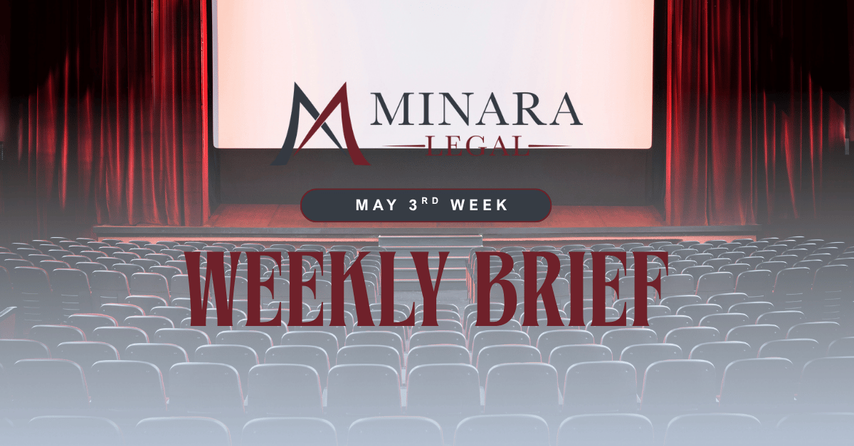 May 3rd Week Weekly Brief